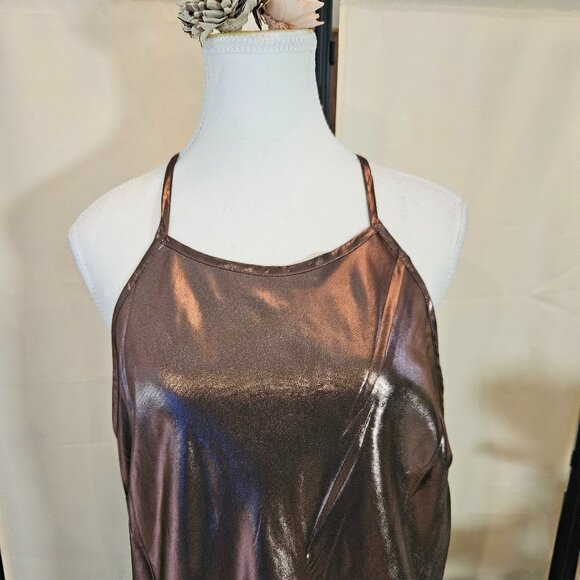 NWT Free People Sunset Satin Midi Size Large - Picture 2 of 13